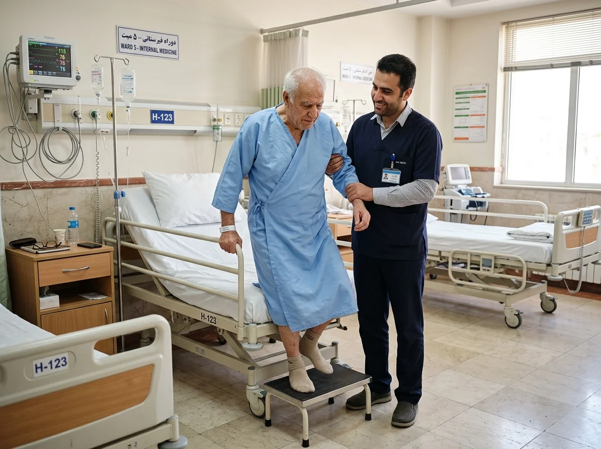 همراه بیمار در منزل